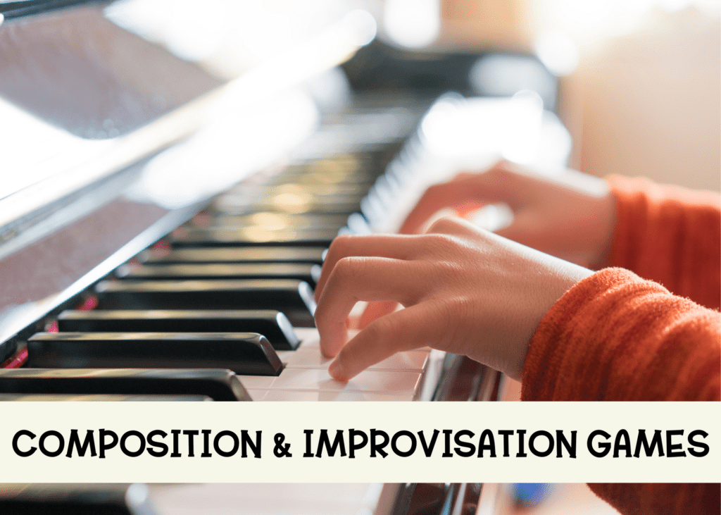 Composition and Improvisation for piano keys